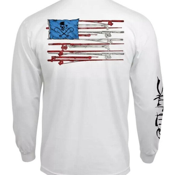 Salt Life Shirts Salt Life Long Sleeve Fishermans Glory Tshirt Mens
